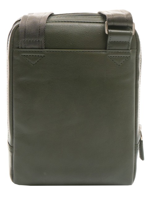 bag VIBE out, in hammered leather green 11 - Over-the-shoulder Bags for Men