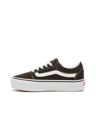 VANS WARD PLATFORM High sneakers black white - Women’s shoes - 4