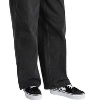 VANS SK8-HI Platform 2.0 High sneakers checkerboard/true white - Unisex shoes - 5