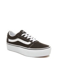 VANS WARD PLATFORM High sneakers black white - Women’s shoes - 3