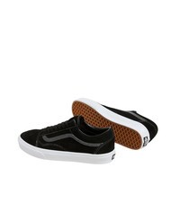 VANS OLD SKOOL Suede leather sneakers black - Unisex shoes - 4