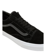 VANS OLD SKOOL Suede leather sneakers black - Unisex shoes - 3