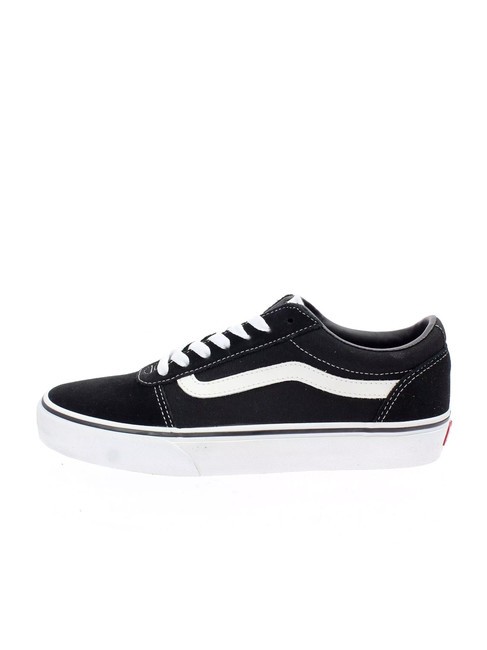 WARD M Canvas sneakers white black - Men’s shoes