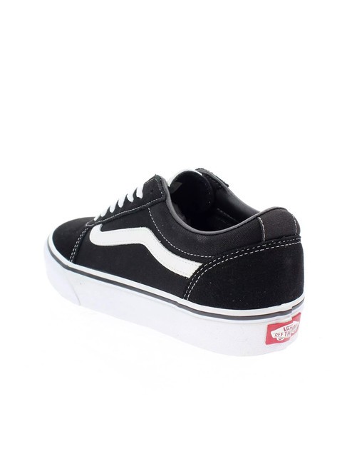 WARD M Canvas sneakers white black - Men’s shoes