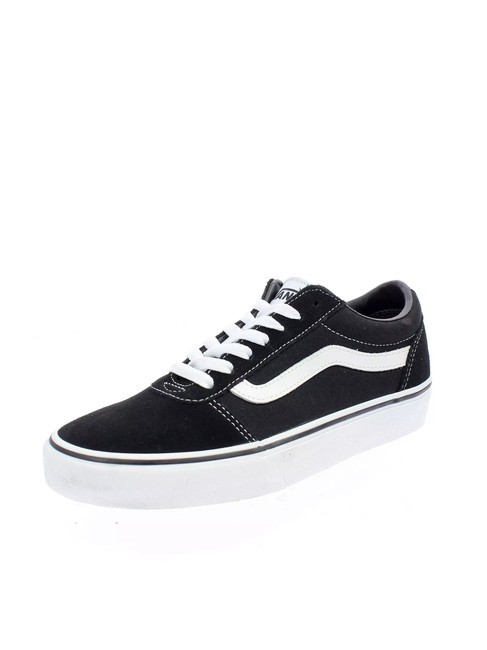 WARD M Canvas sneakers white black - Men’s shoes