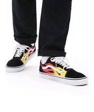 VANS OLD SKOOL Low sneakers black/black/tr wht - Unisex shoes - 8