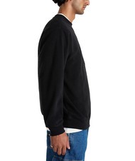 VANS CARLO LOOSE Crewneck fleece sweatshirt black - T-shirt - 3