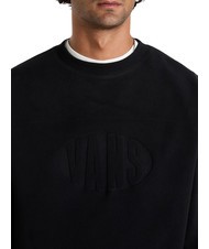 VANS CARLO LOOSE Crewneck fleece sweatshirt black - T-shirt - 4