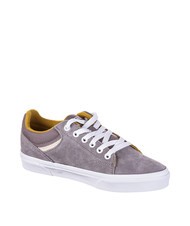 VANS SELDAN Suede leather sneakers retro pop gray/creme brulee - Women’s shoes - 3