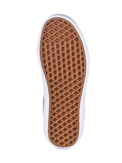 SELDAN Suede leather sneakers retro pop gray/creme brulee - Women’s shoes