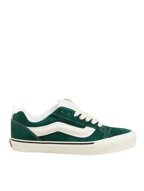 KNU SKOOL Suede leather sneakers pig suede green - Unisex shoes