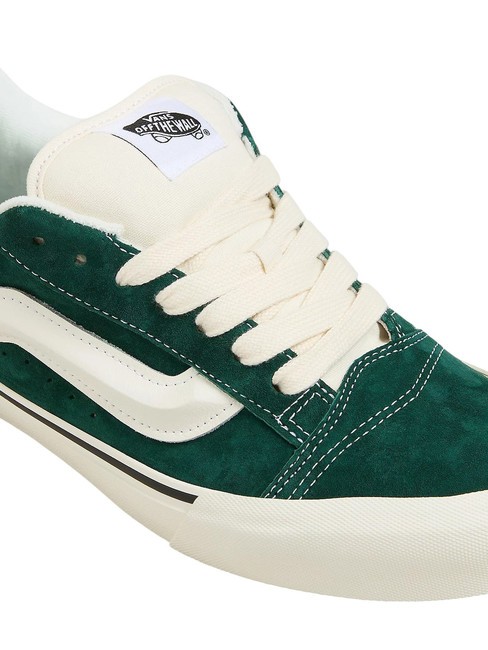 KNU SKOOL Suede leather sneakers pig suede green - Unisex shoes