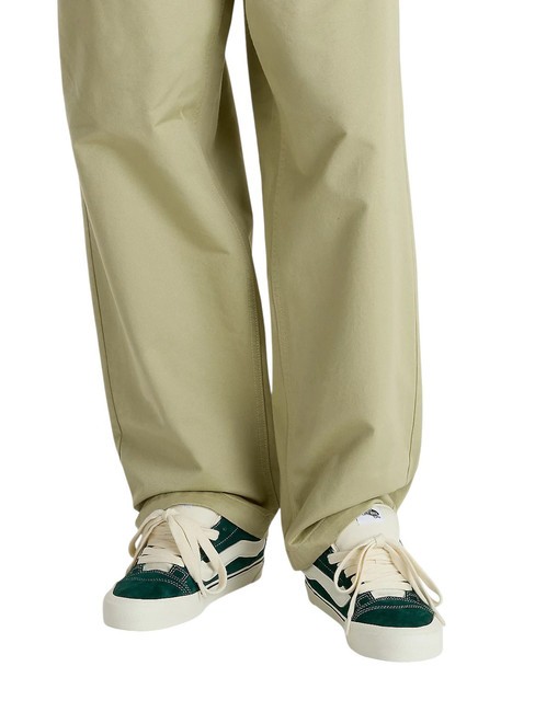 KNU SKOOL Suede leather sneakers pig suede green - Unisex shoes