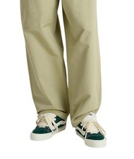 VANS KNU SKOOL Suede leather sneakers pig suede green - Unisex shoes - 5