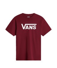 VANS CLASSIC Short sleeve cotton t-shirt burgundy/white - T-shirt - 3