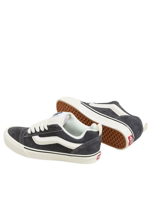 KNU SKOOL Suede leather sneakers pig suede gray - Unisex shoes