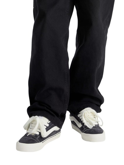 KNU SKOOL Suede leather sneakers pig suede gray - Unisex shoes