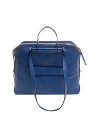PIQUADRO CAMPIONARIO - CIRCLE  CIRCLE Multifunctional leather bag blue - Work Briefcases - 4