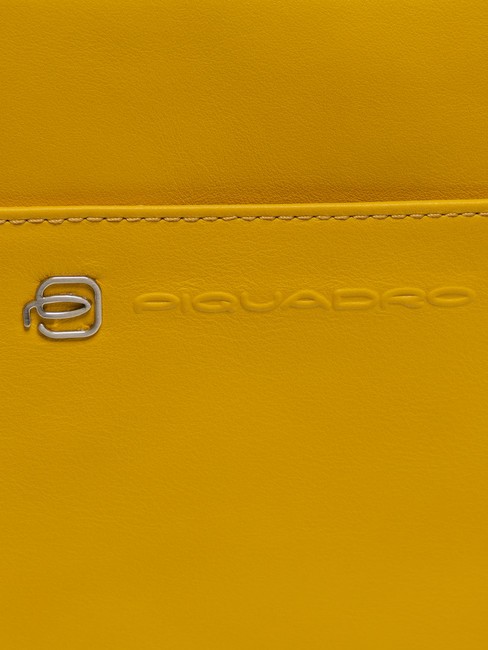 bag VIBE out, in hammered leather yellow 4 - Over-the-shoulder Bags for Men