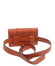 PIQUADRO CAMPIONARIO - MUSE Mini bag / pouch in leather ORANGE - Women&rsquo;s Bags - 2