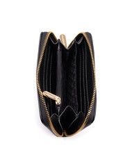 ROCCOBAROCCO LOGO METALLICO Medium zip around wallet - Women’s Wallets