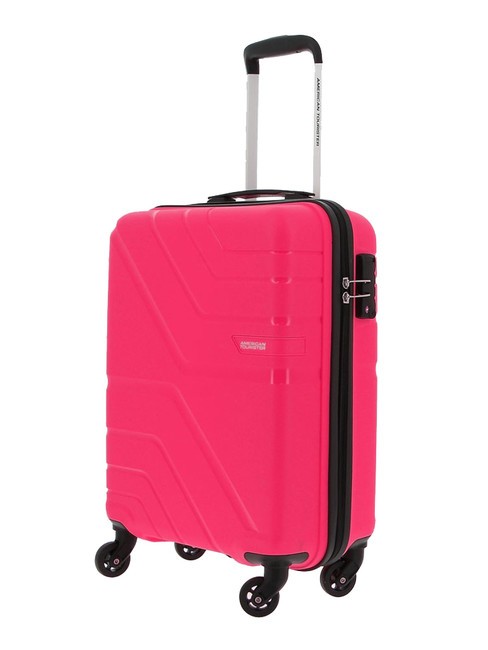 UPLAND Set of 3 trolleys: cabin, medium, large pink - Trolley Set