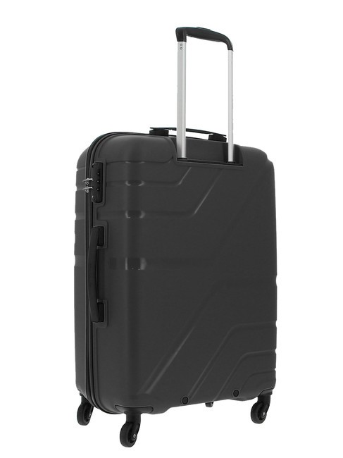 UPLAND Set of 3 trolleys: cabin, medium, large BLACK - Trolley Set