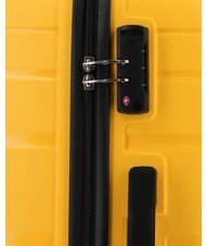 AMERICAN TOURISTER UPLAND Large size trolley yellow - Rigid Trolley Cases - 4