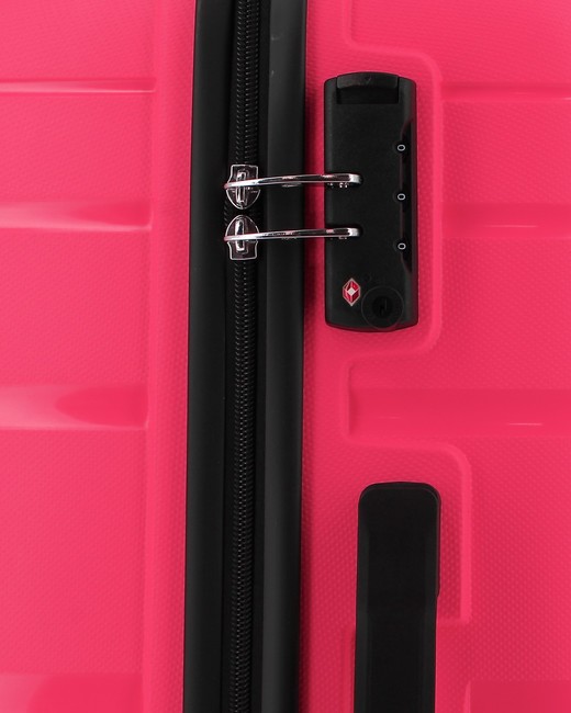 UPLAND Large size trolley pink - Rigid Trolley Cases
