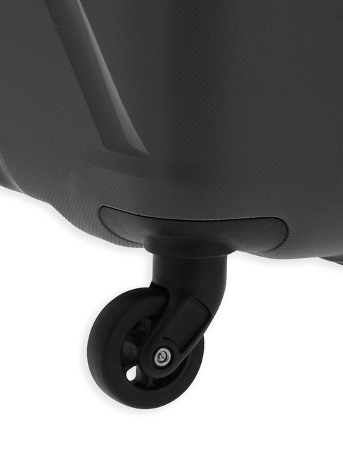 UPLAND Large size trolley BLACK - Rigid Trolley Cases