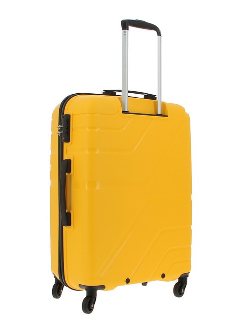 UPLAND Medium size trolley yellow - Rigid Trolley Cases