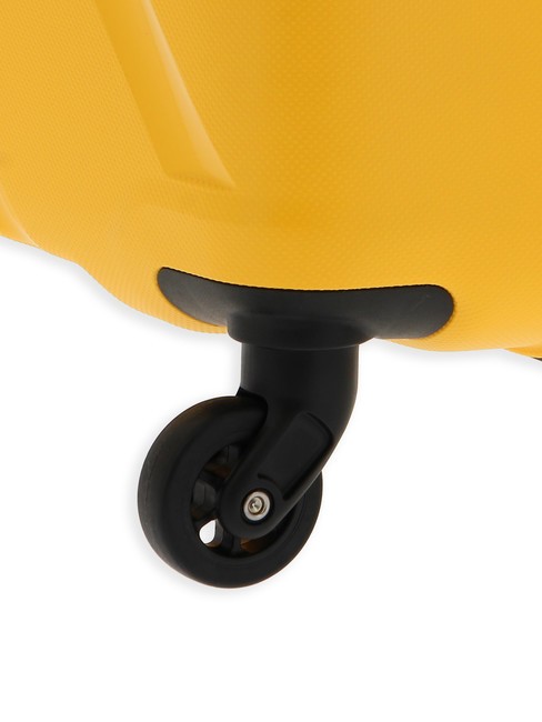 UPLAND Medium size trolley yellow - Rigid Trolley Cases