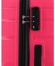 AMERICAN TOURISTER UPLAND Medium size trolley pink - Rigid Trolley Cases - 4
