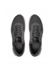ARMANI EXCHANGE DUSSELDORF Sneakers Man iron+black - Men’s shoes - 4