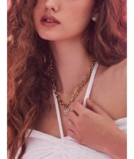 GUESS LOVELY GUESS Enamelled heart necklace - Necklaces