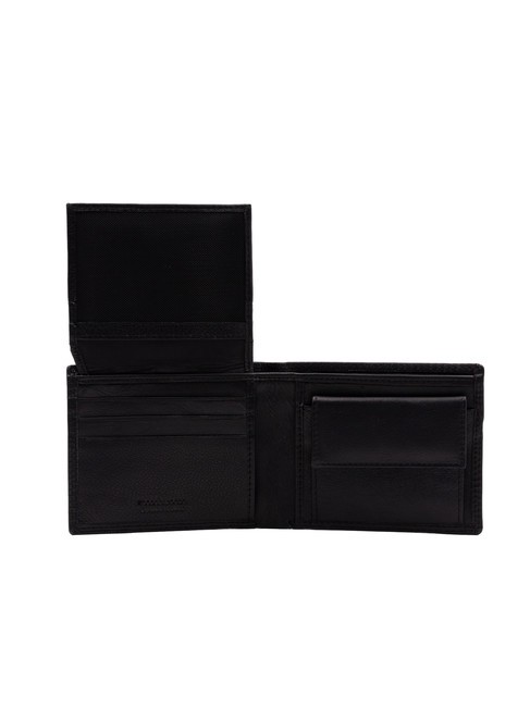ALEX Leather wallet with coin purse black - Men’s Wallets