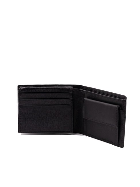 ALEX Leather wallet with coin purse black - Men’s Wallets