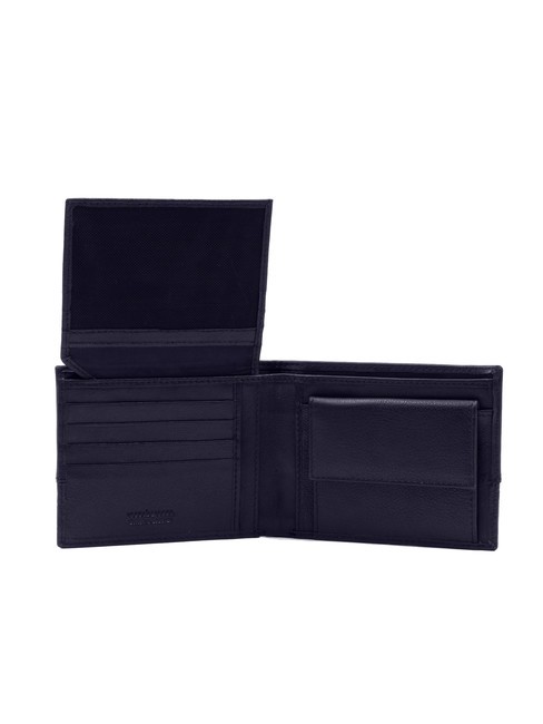 ALEX Leather wallet with coin purse navy - Men&rsquo;s Wallets
