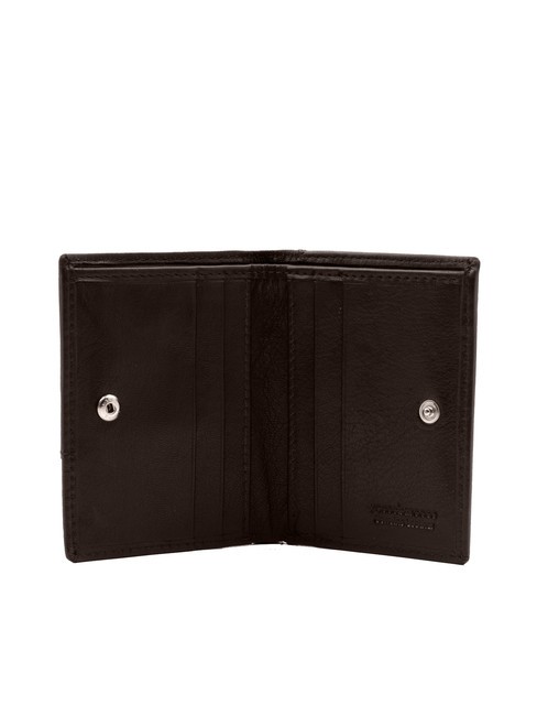 BRYAN Vertical leather wallet brown - Men’s Wallets