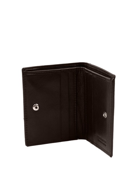 BRYAN Vertical leather wallet brown - Men’s Wallets