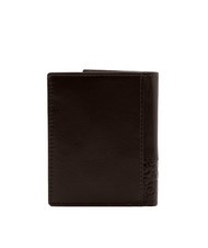 ROCCOBAROCCO BRYAN Vertical leather wallet brown - Men’s Wallets - 4