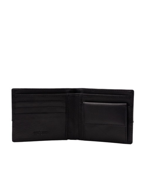 BRYAN Leather Coin Purse Wallet black - Men’s Wallets