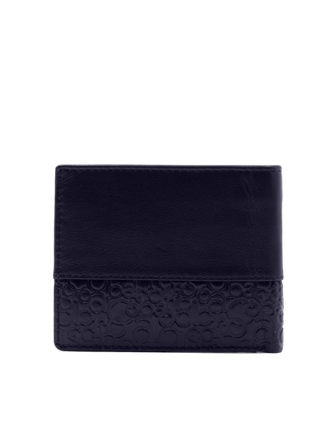BRYAN Leather wallet with flap navy - Men&rsquo;s Wallets