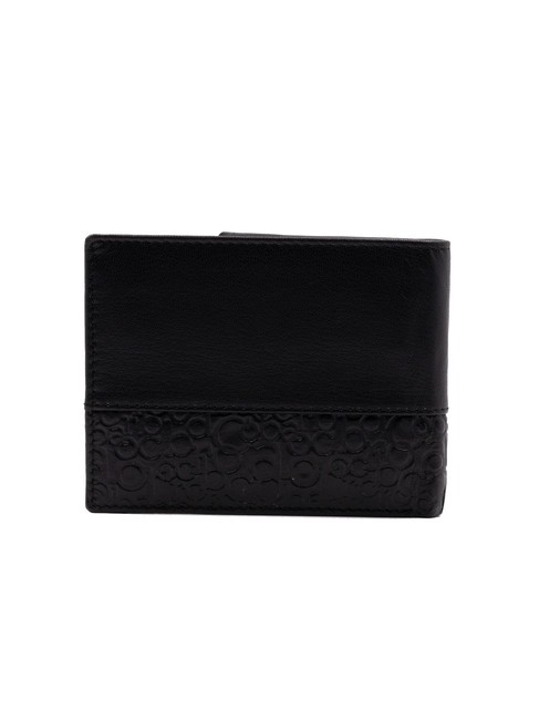 BRYAN Leather wallet flap and coin purse black - Men’s Wallets