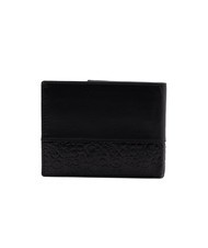 ROCCOBAROCCO BRYAN Leather wallet flap and coin purse black - Men’s Wallets - 5
