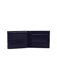 ROCCOBAROCCO BRYAN Leather wallet flap and coin purse navy - Men&rsquo;s Wallets - 3
