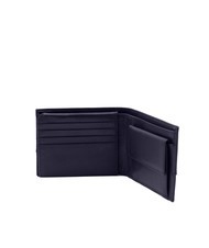 ROCCOBAROCCO BRYAN Leather wallet flap and coin purse navy - Men&rsquo;s Wallets - 4