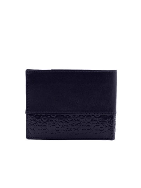 BRYAN Leather wallet flap and coin purse navy - Men&rsquo;s Wallets