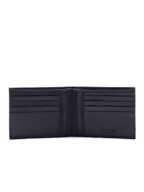 ROBERT 8cc Hammered Leather Wallet blue - Men&rsquo;s Wallets