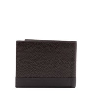 ROCCOBAROCCO ROBERT 8cc Hammered Leather Wallet dark brown - Men&rsquo;s Wallets - 3